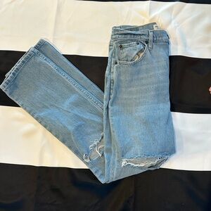 Abercrombie and Fitch 90’s high rise jeans